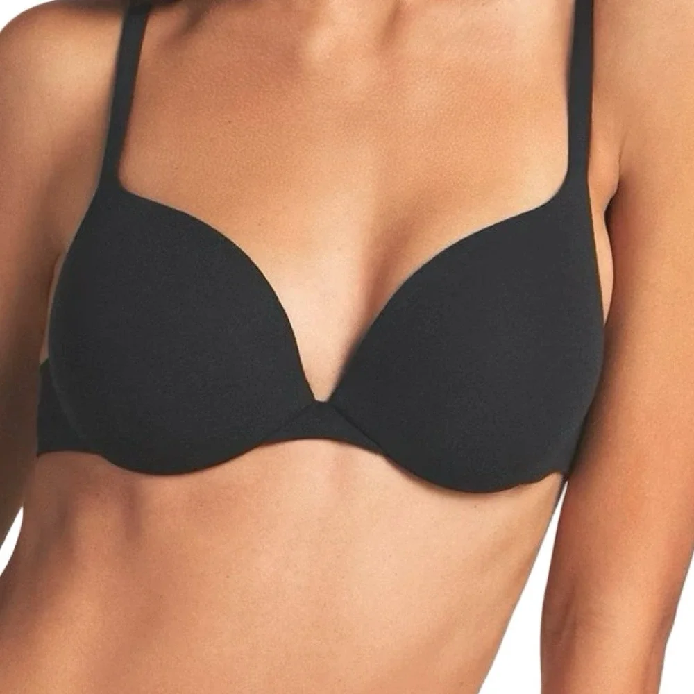 Skims Everyday Cotton Ultimate Bra - New - Onyx - 40B